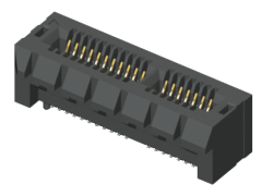 轻薄型PCI Express®第4代连接器