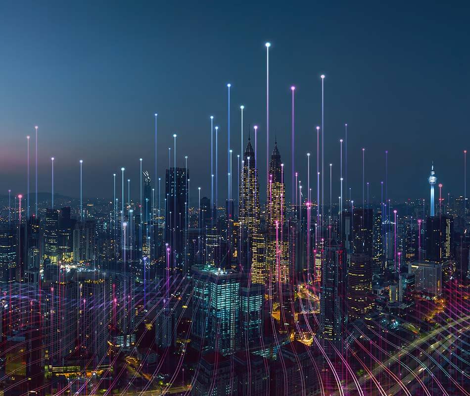 智能城市、电网和工厂